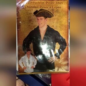 NWT Swashbuckin Pirate, adult costume shirt